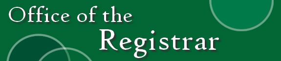 Office of the Registrar
